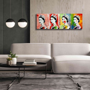 'QE 4' by Dean Russo, Giclee Canvas Wall Art,60x20