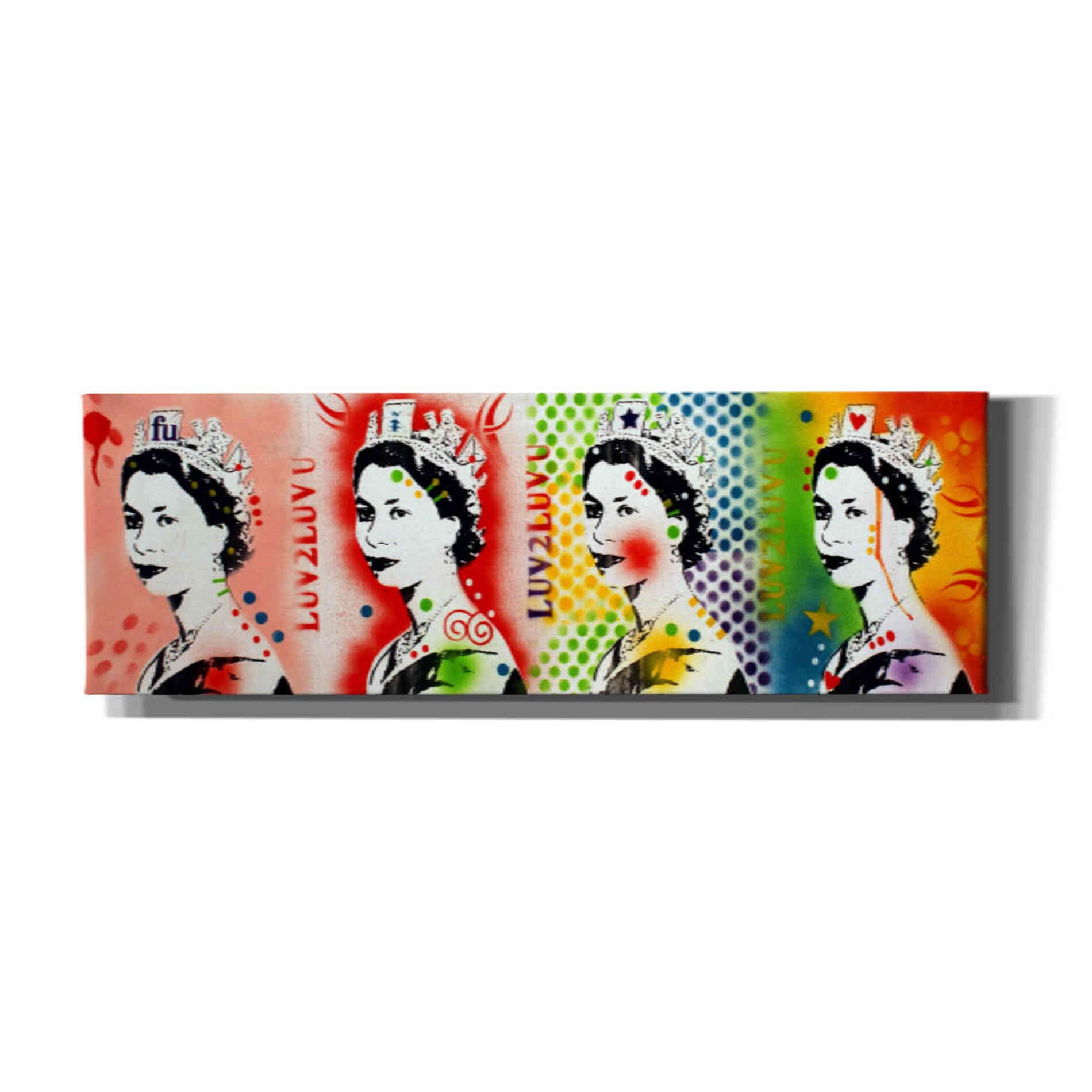 'QE 4' by Dean Russo, Giclee Canvas Wall Art