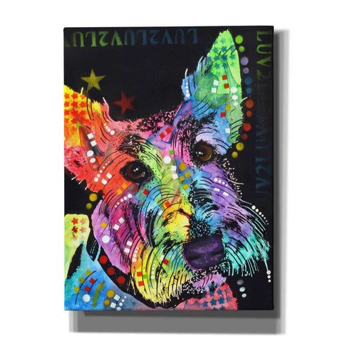 Image of 'Scottish Terrier' by Dean Russo, Giclee Canvas Wall Art