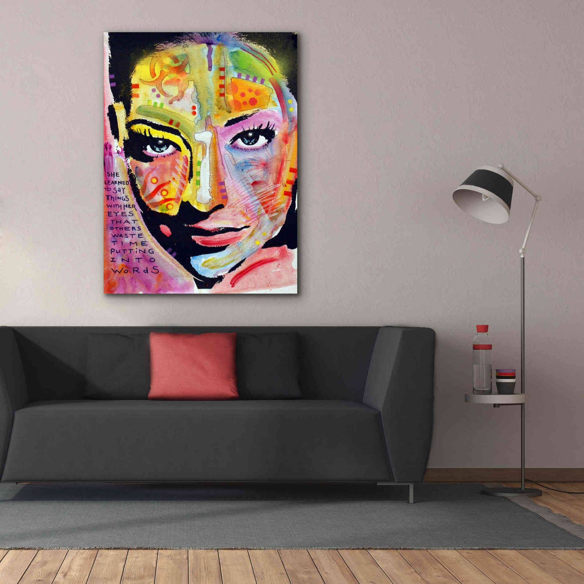 'She Learned To Say' by Dean Russo, Giclee Canvas Wall Art,40x54