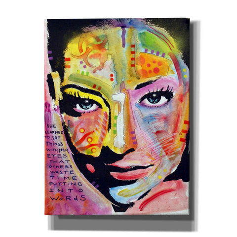 Image of 'She Learned To Say' by Dean Russo, Giclee Canvas Wall Art