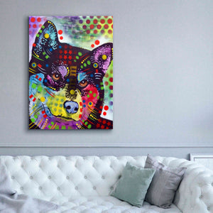 'Shiba Inu' by Dean Russo, Giclee Canvas Wall Art,40x54