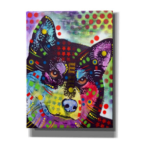 'Shiba Inu' by Dean Russo, Giclee Canvas Wall Art