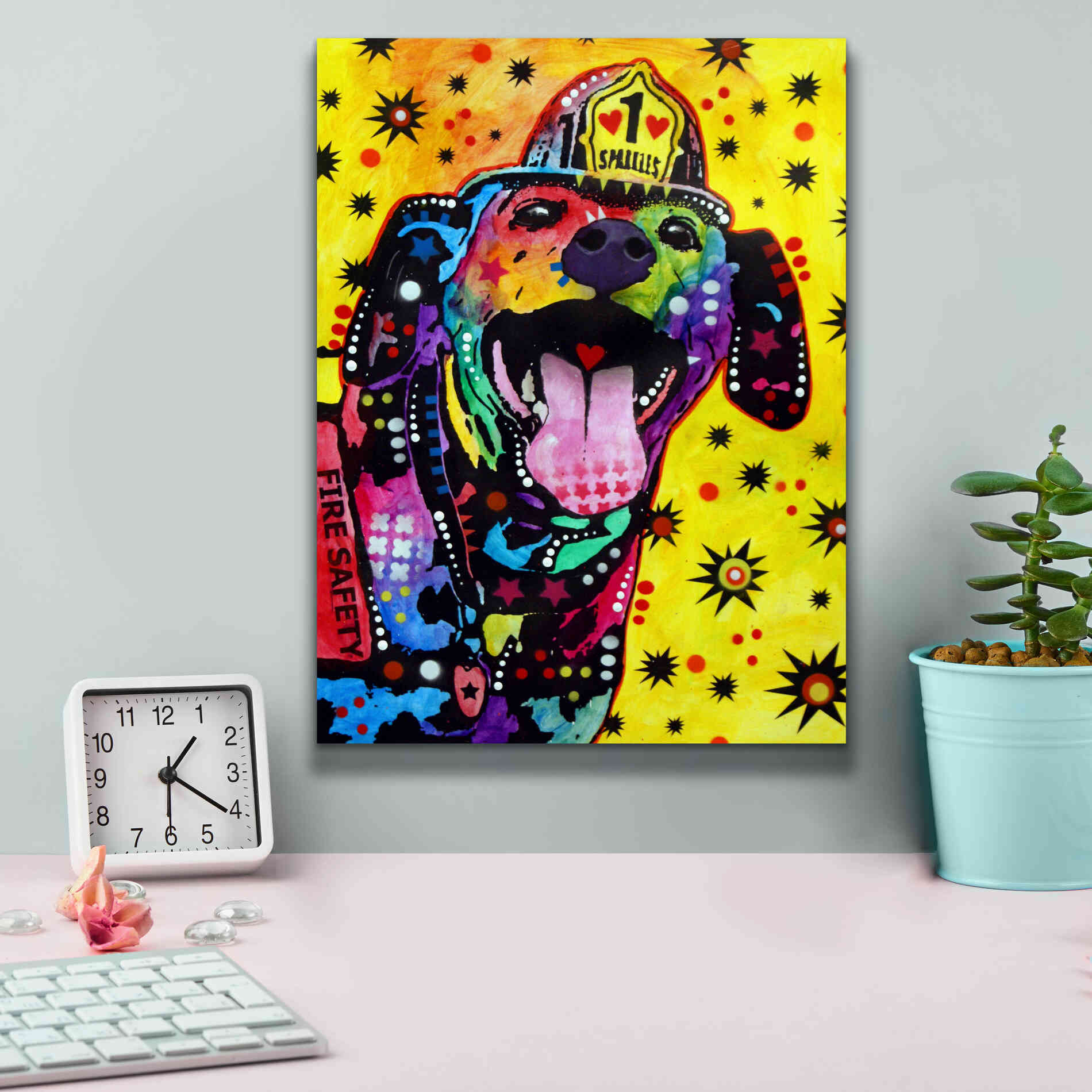 'Sparkles' by Dean Russo, Giclee Canvas Wall Art,12x16