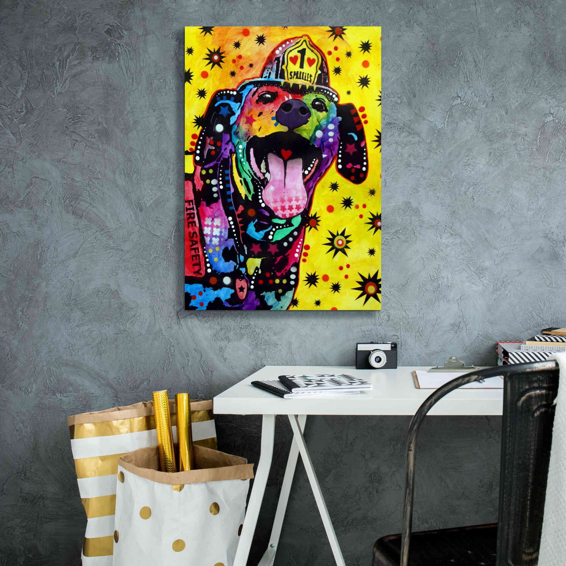 'Sparkles' by Dean Russo, Giclee Canvas Wall Art,18x26