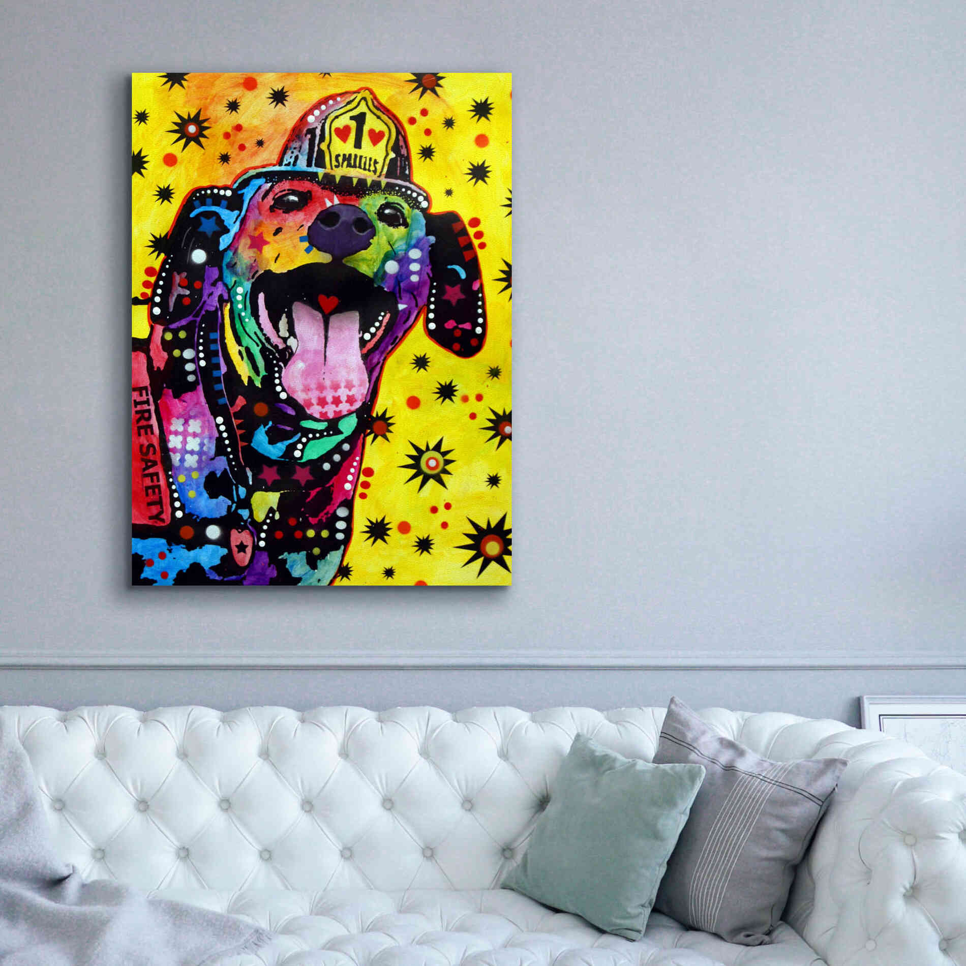 'Sparkles' by Dean Russo, Giclee Canvas Wall Art,40x54