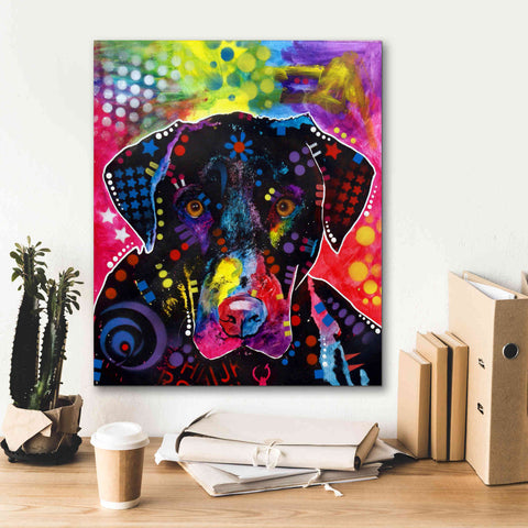 Image of 'The Labrador' by Dean Russo, Giclee Canvas Wall Art,20x24