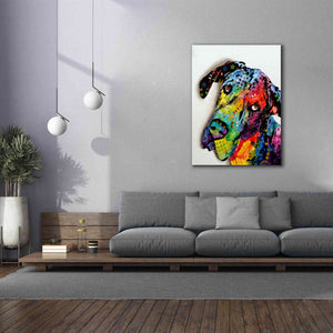 'Tilted Dane' by Dean Russo, Giclee Canvas Wall Art,40x54