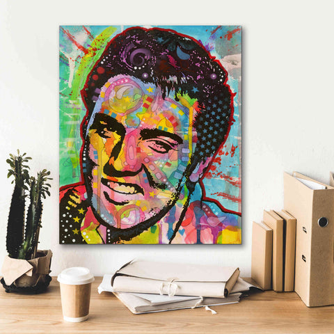 Image of 'Elvis' by Dean Russo, Giclee Canvas Wall Art,20x24