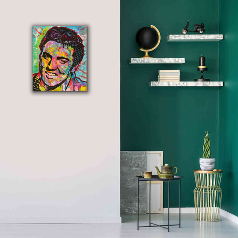 Image of 'Elvis' by Dean Russo, Giclee Canvas Wall Art,20x24
