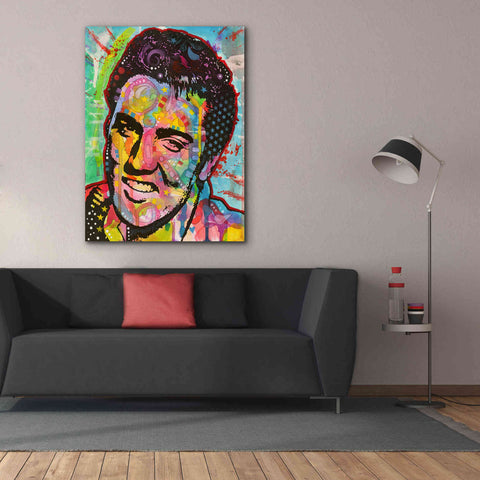 Image of 'Elvis' by Dean Russo, Giclee Canvas Wall Art,40x54