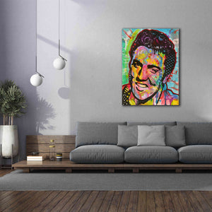 'Elvis' by Dean Russo, Giclee Canvas Wall Art,40x54