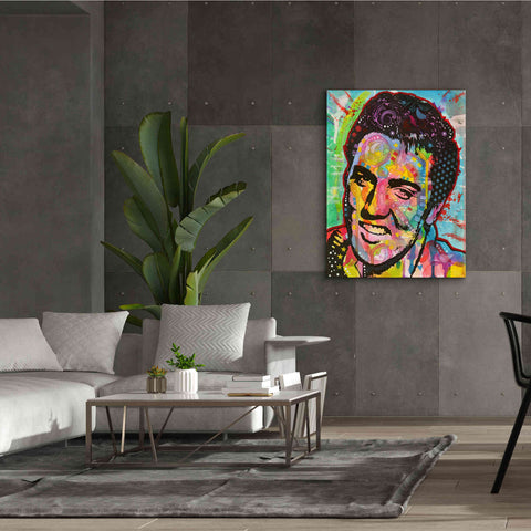 Image of 'Elvis' by Dean Russo, Giclee Canvas Wall Art,40x54