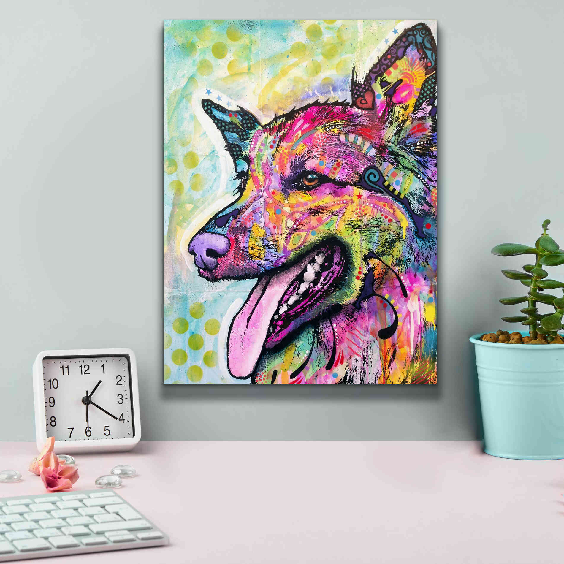 'All The Love' by Dean Russo, Giclee Canvas Wall Art,12x16