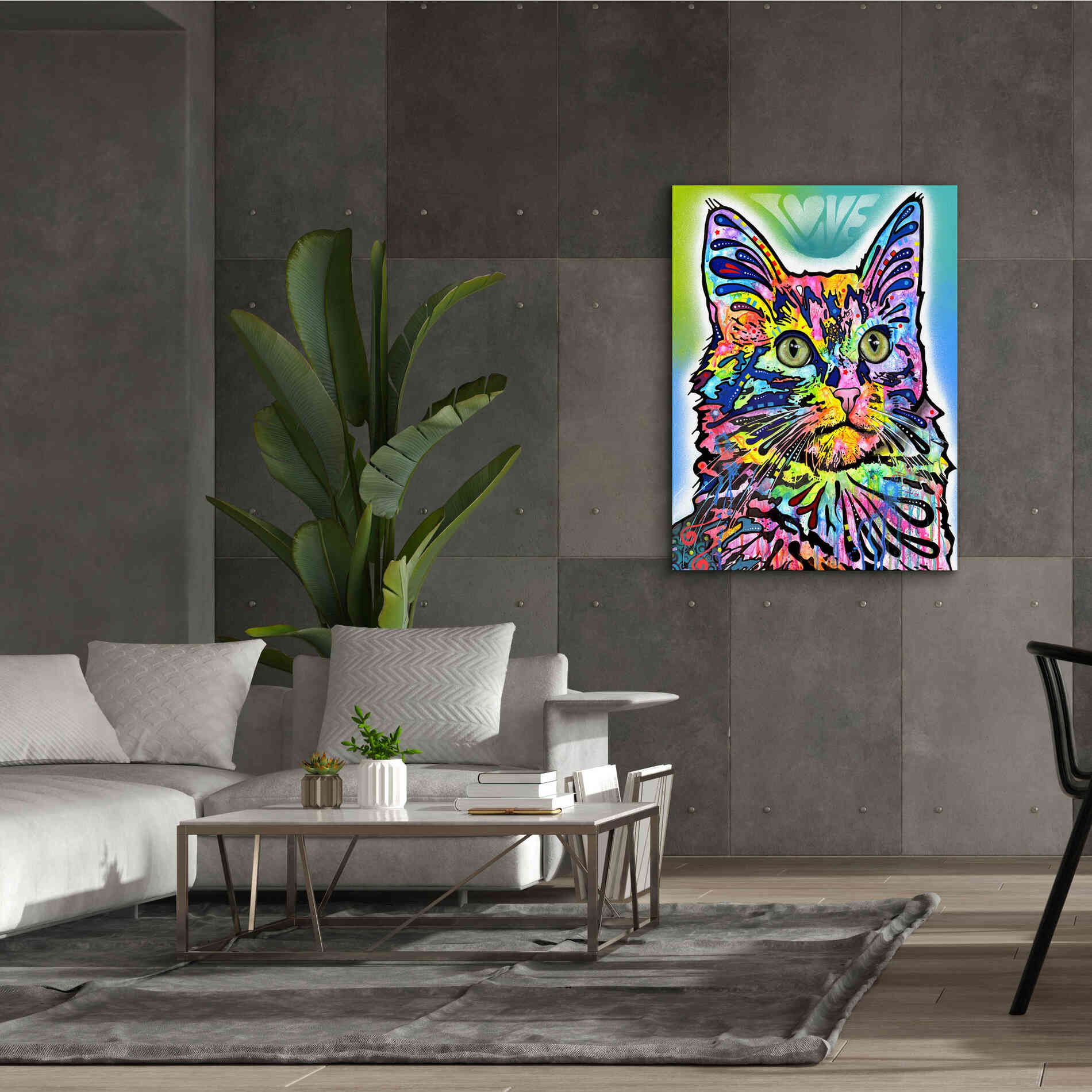'Angora' by Dean Russo, Giclee Canvas Wall Art,40x54