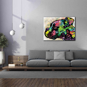 'Profile Boxer Deco' by Dean Russo, Giclee Canvas Wall Art,54x40