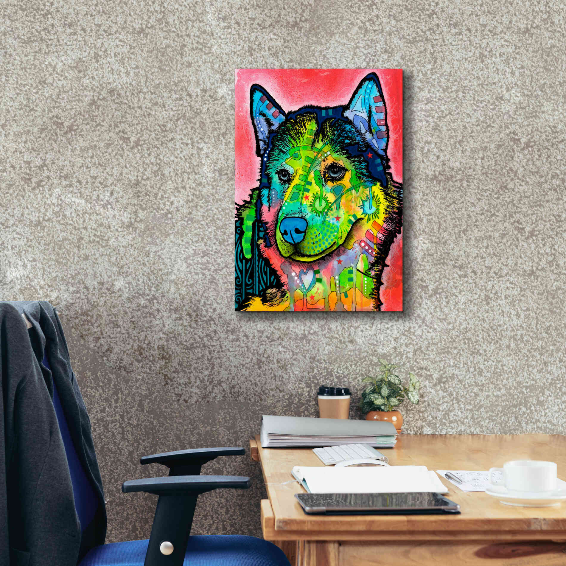 'Siberian Front' by Dean Russo, Giclee Canvas Wall Art,18x26