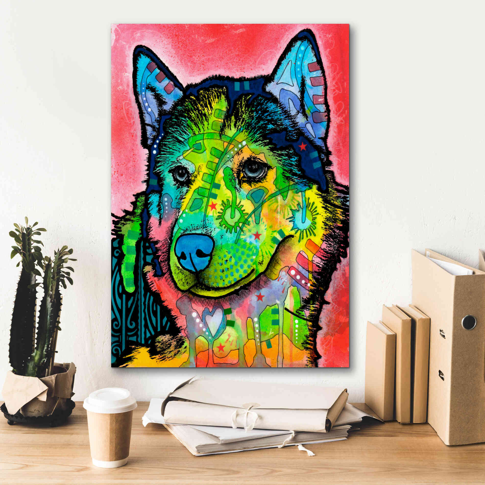 'Siberian Front' by Dean Russo, Giclee Canvas Wall Art,18x26