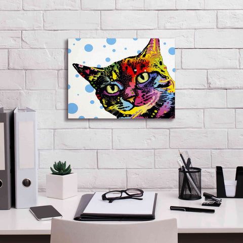 Image of 'The Pop Cat' by Dean Russo, Giclee Canvas Wall Art,16x12