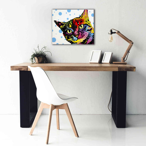 Image of 'The Pop Cat' by Dean Russo, Giclee Canvas Wall Art,24x20