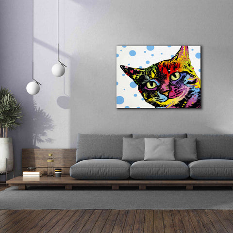 Image of 'The Pop Cat' by Dean Russo, Giclee Canvas Wall Art,54x40