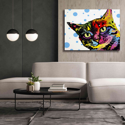 Image of 'The Pop Cat' by Dean Russo, Giclee Canvas Wall Art,54x40