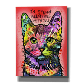 '9 Lives' by Dean Russo, Giclee Canvas Wall Art