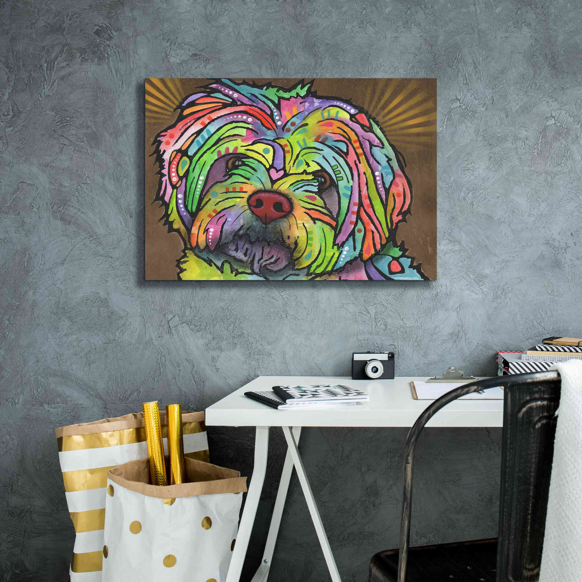 'Amy' by Dean Russo, Giclee Canvas Wall Art,26x18