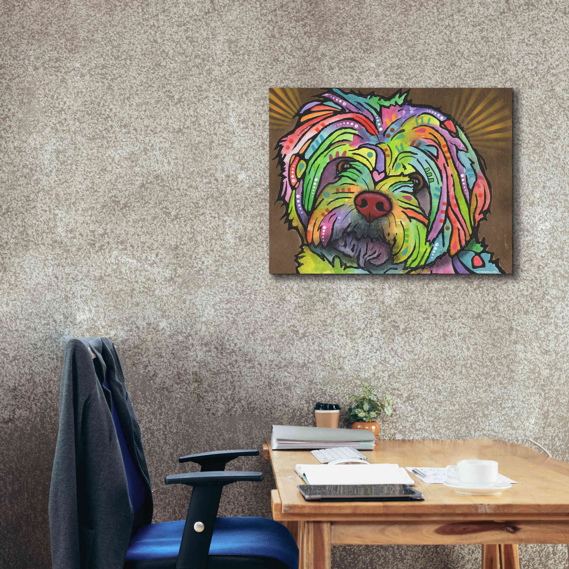 'Amy' by Dean Russo, Giclee Canvas Wall Art,34x26