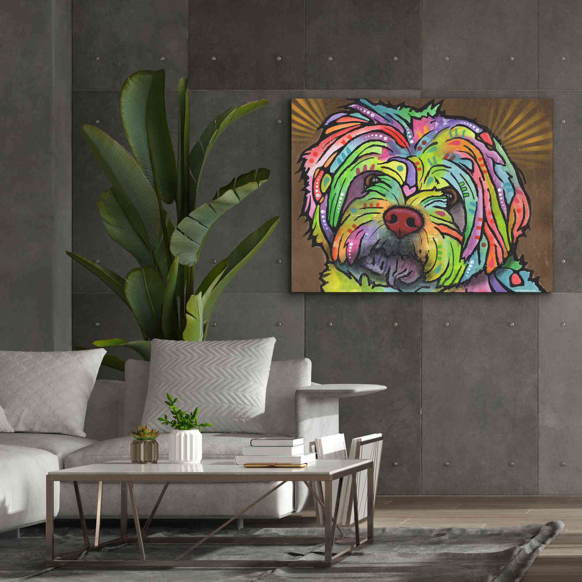 'Amy' by Dean Russo, Giclee Canvas Wall Art,54x40