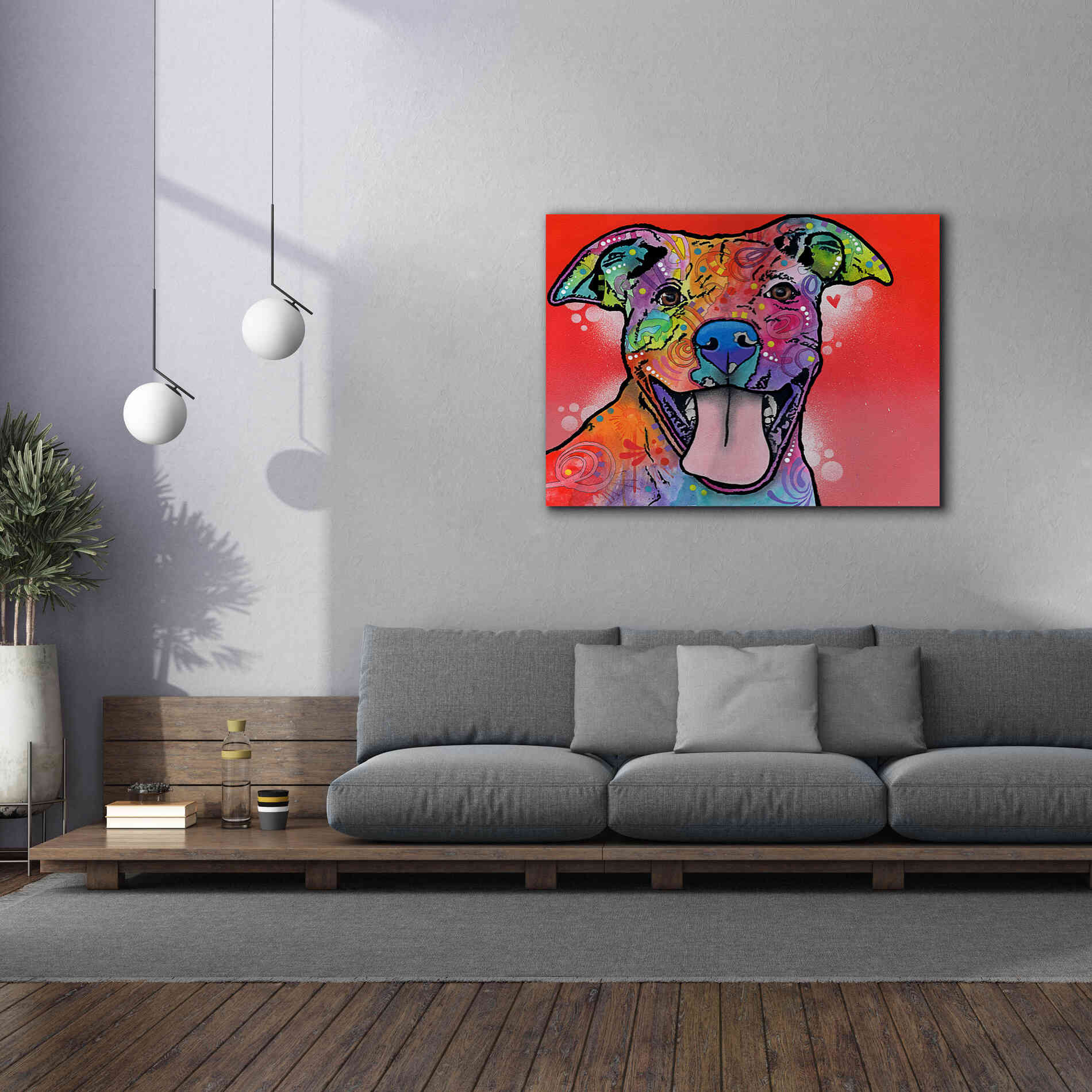 'Atticus' by Dean Russo, Giclee Canvas Wall Art,54x40