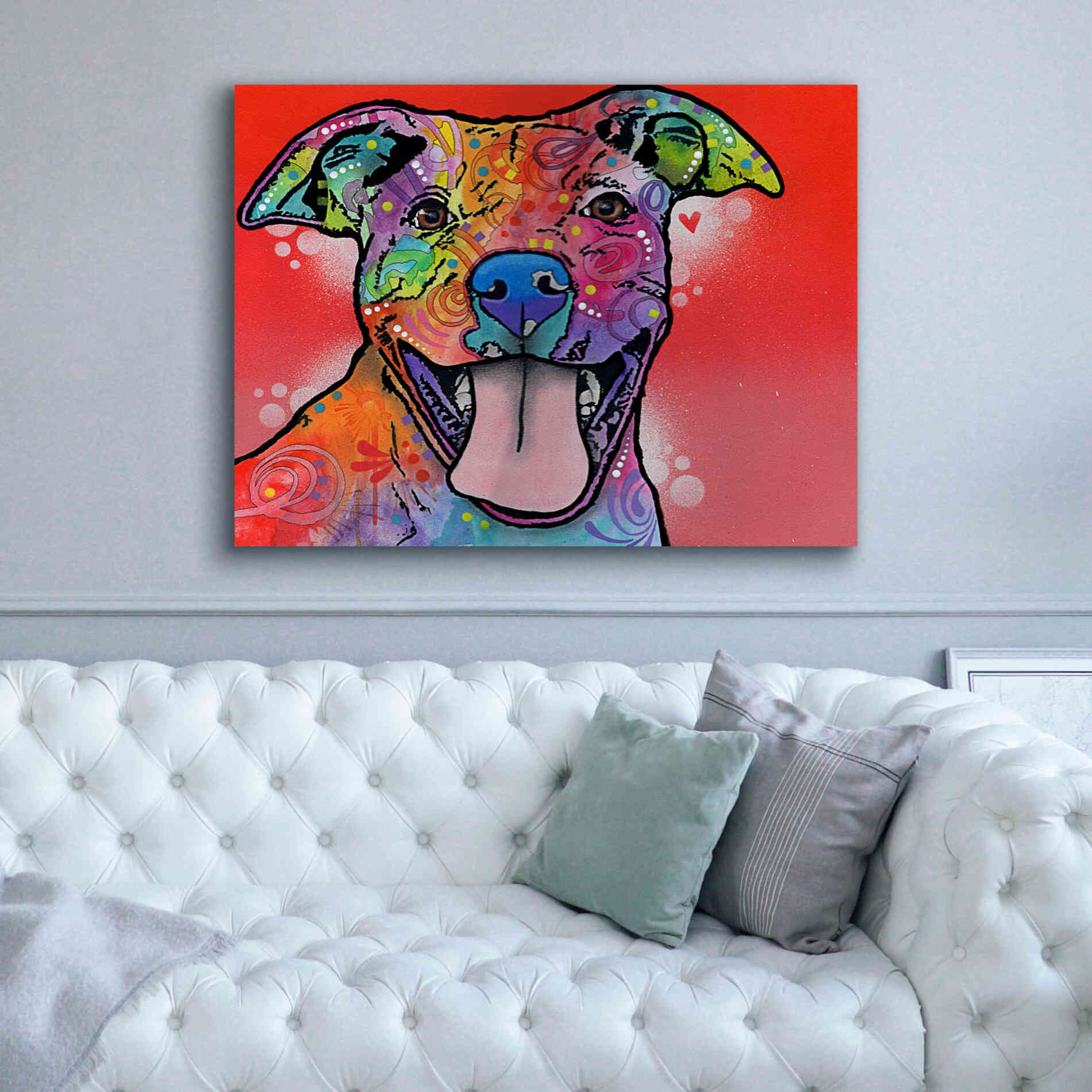 'Atticus' by Dean Russo, Giclee Canvas Wall Art,54x40