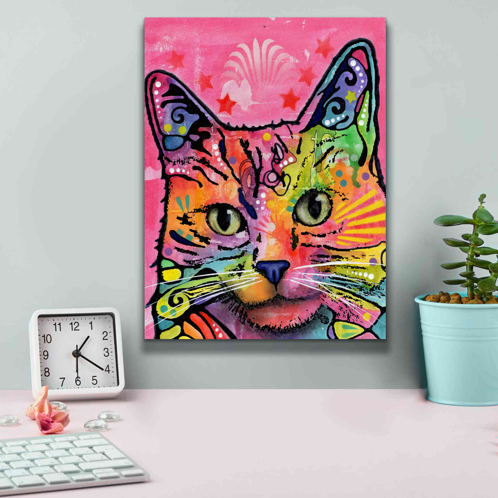 'Beast' by Dean Russo, Giclee Canvas Wall Art,12x16