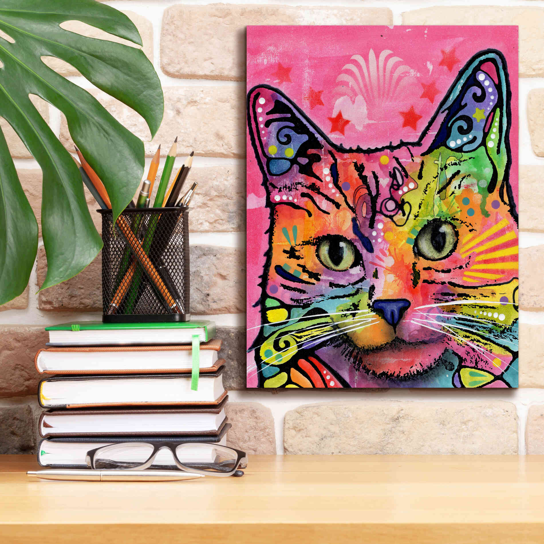 'Beast' by Dean Russo, Giclee Canvas Wall Art,12x16