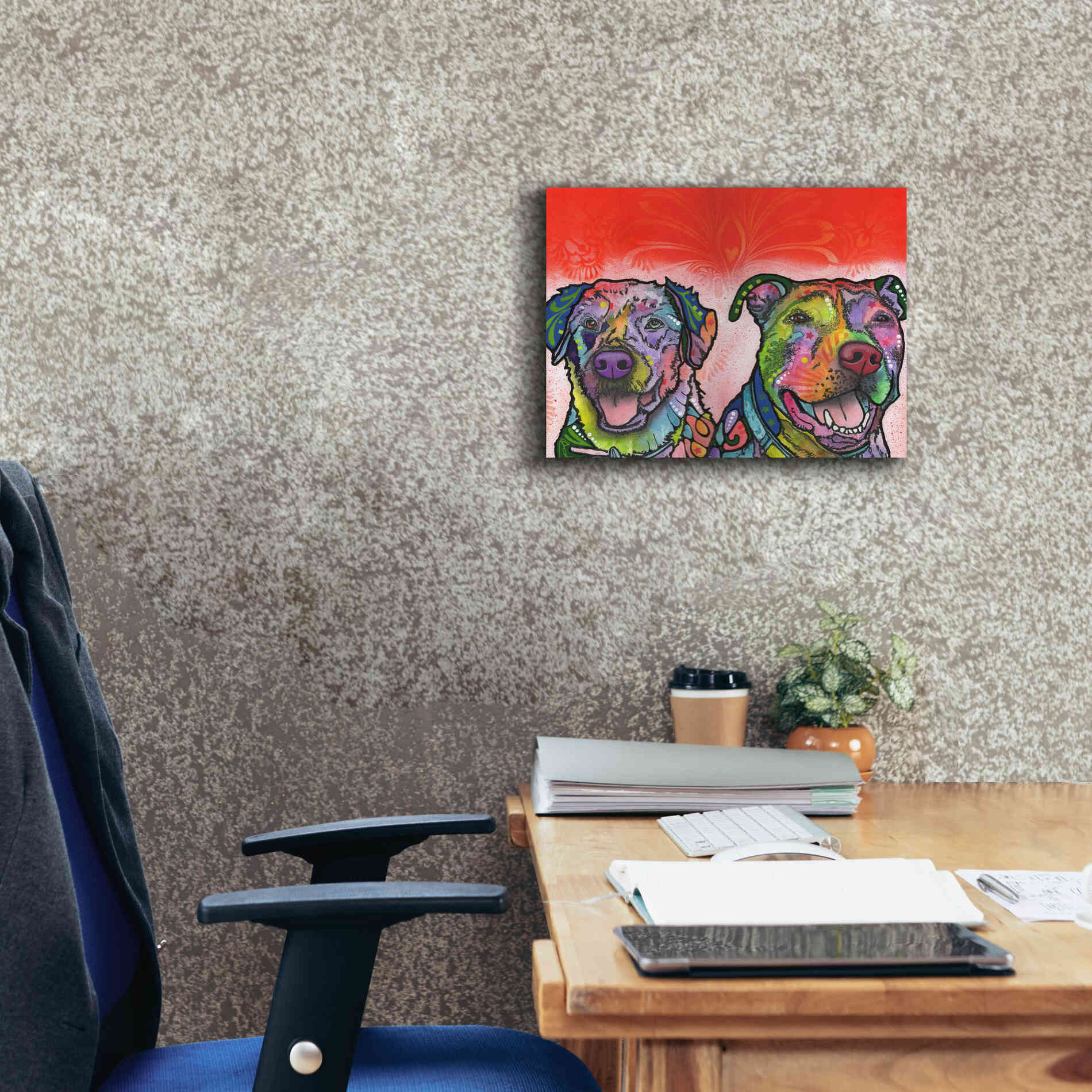 'Bonner Brinson' by Dean Russo, Giclee Canvas Wall Art,16x12