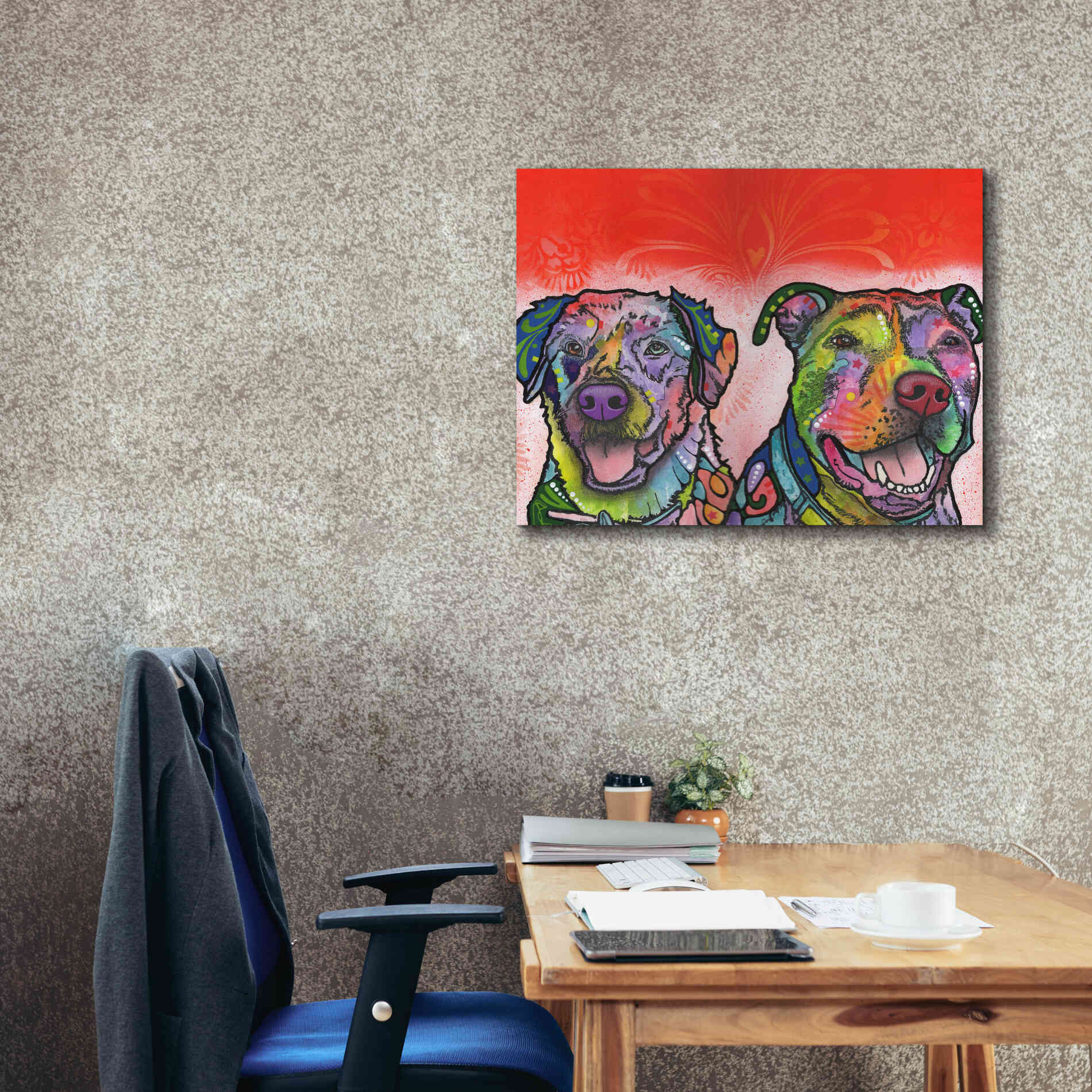 'Bonner Brinson' by Dean Russo, Giclee Canvas Wall Art,34x26