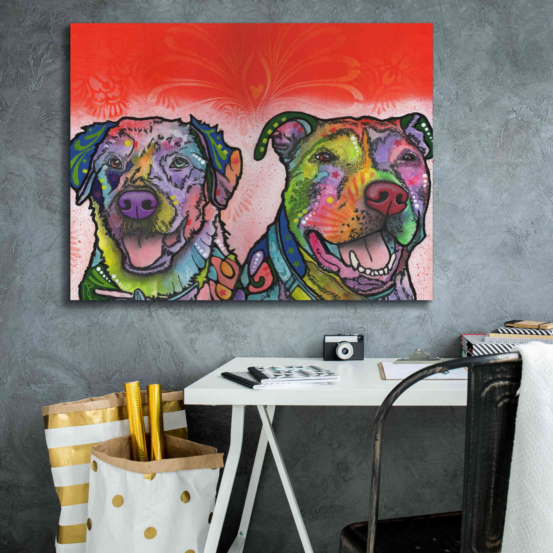 'Bonner Brinson' by Dean Russo, Giclee Canvas Wall Art,34x26