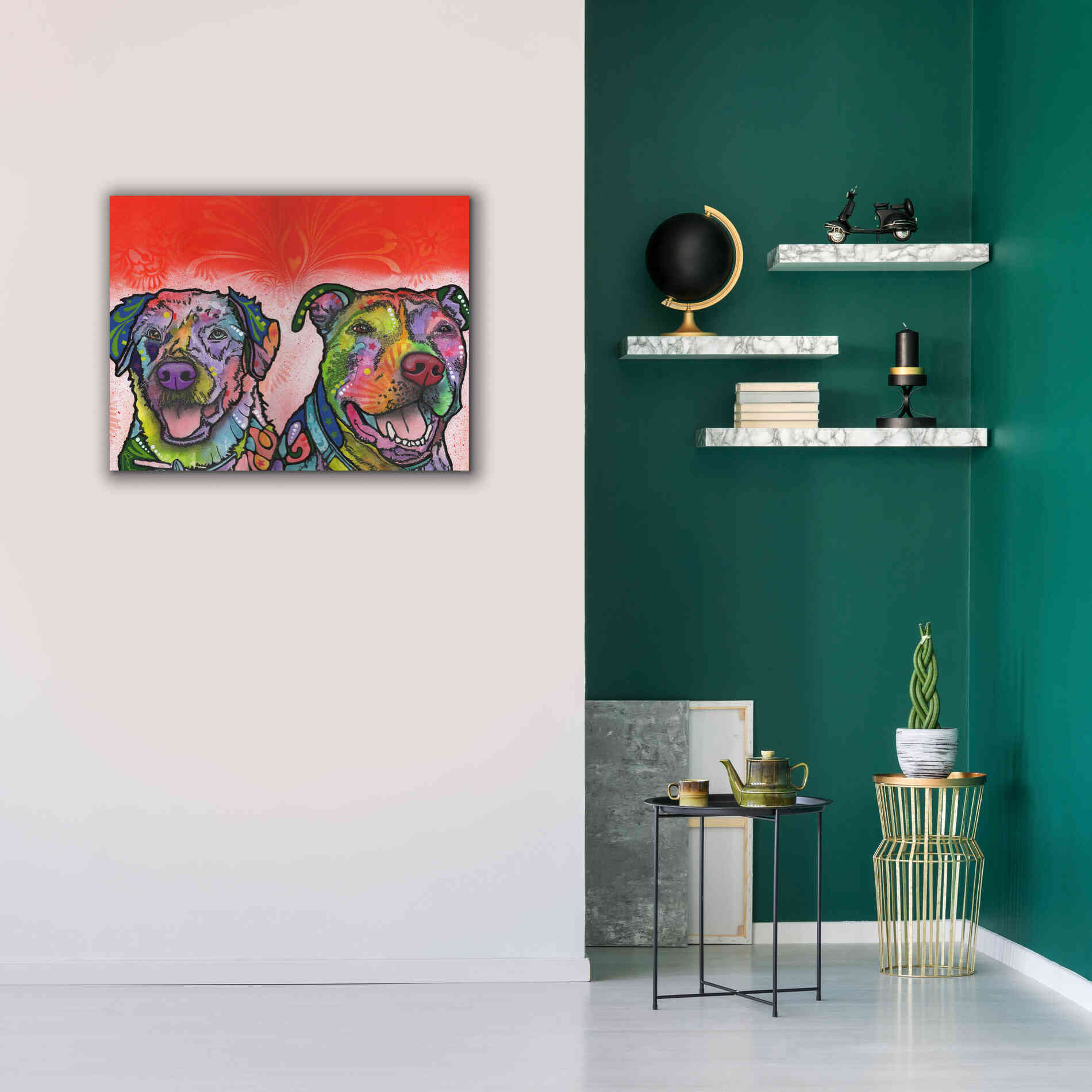 'Bonner Brinson' by Dean Russo, Giclee Canvas Wall Art,34x26