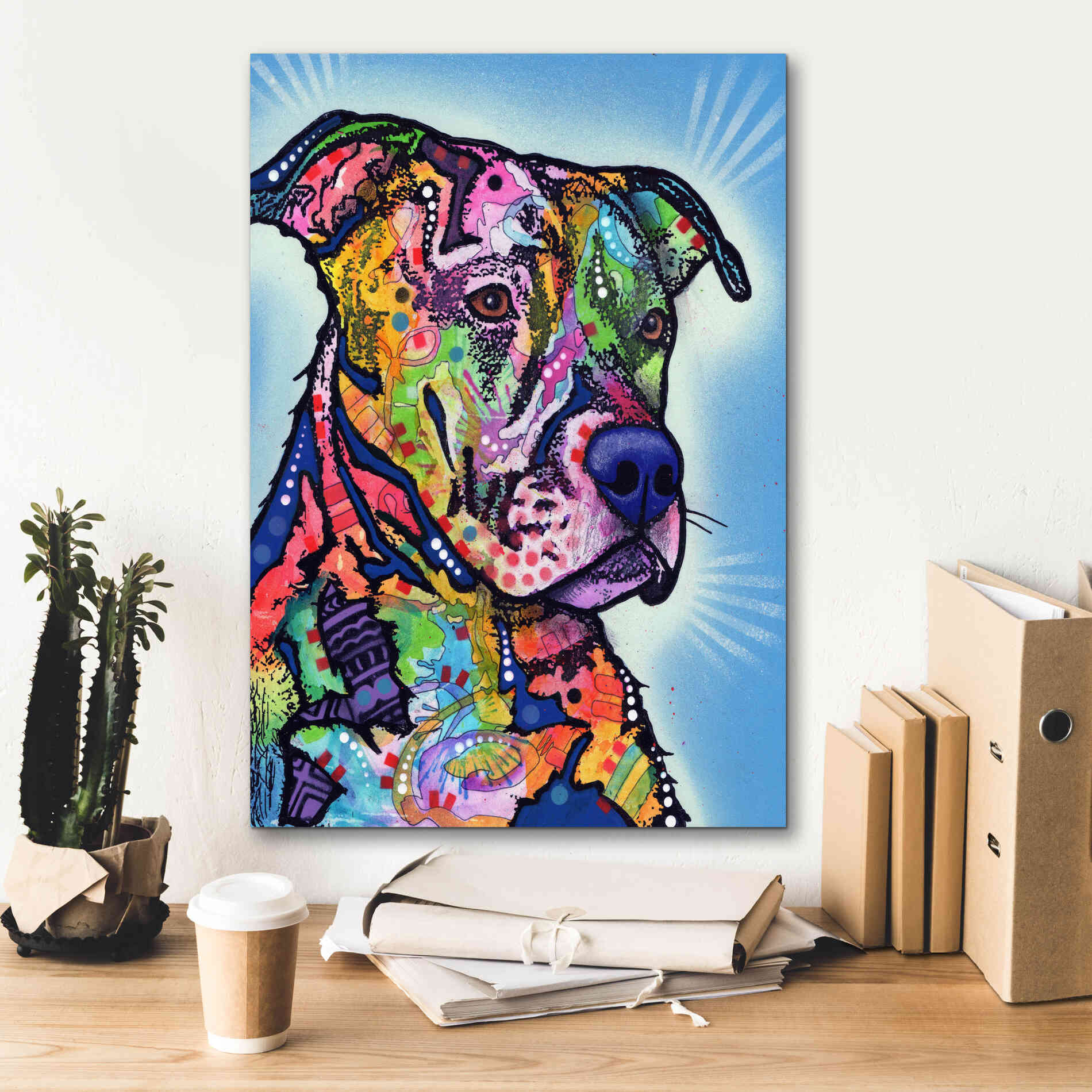 'Deacon' by Dean Russo, Giclee Canvas Wall Art,18x26