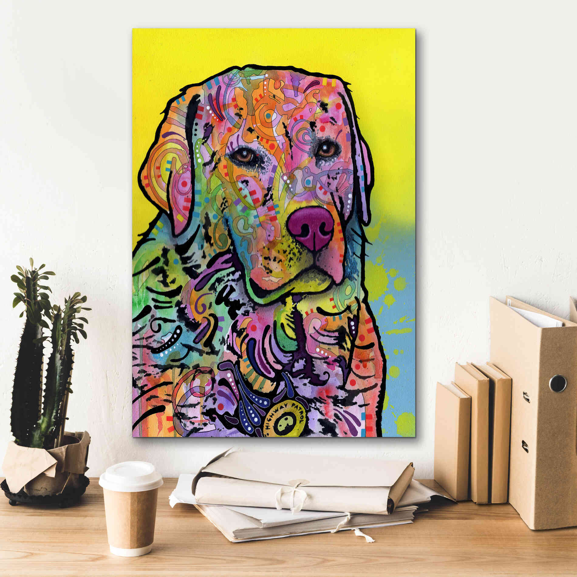 'Goose' by Dean Russo, Giclee Canvas Wall Art,18x26