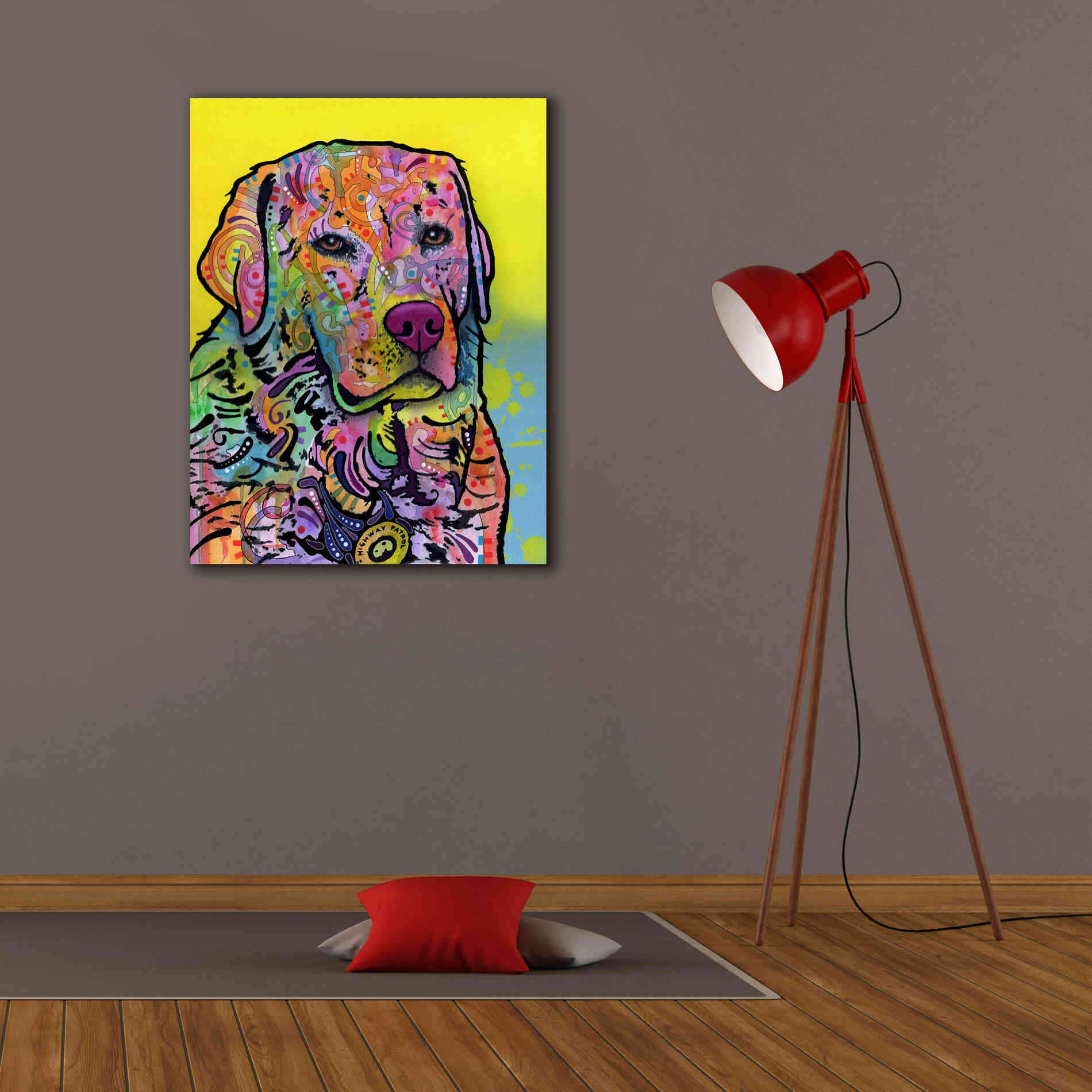 'Goose' by Dean Russo, Giclee Canvas Wall Art,26x34