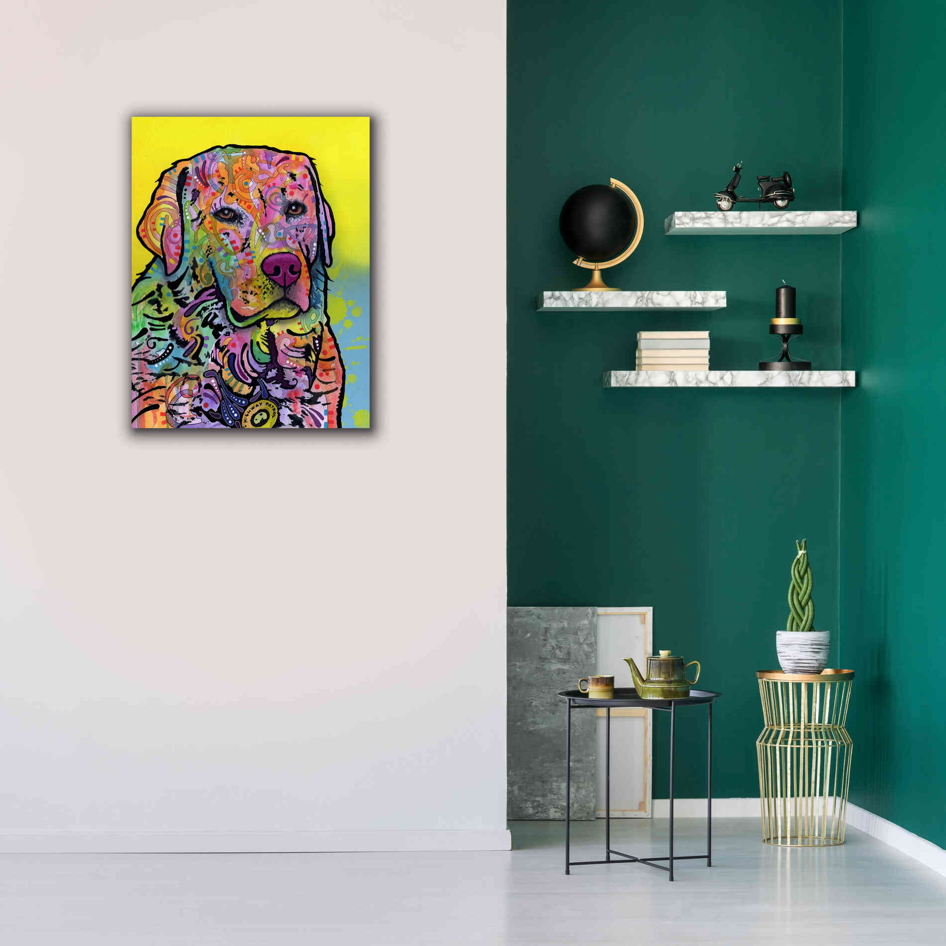 'Goose' by Dean Russo, Giclee Canvas Wall Art,26x34