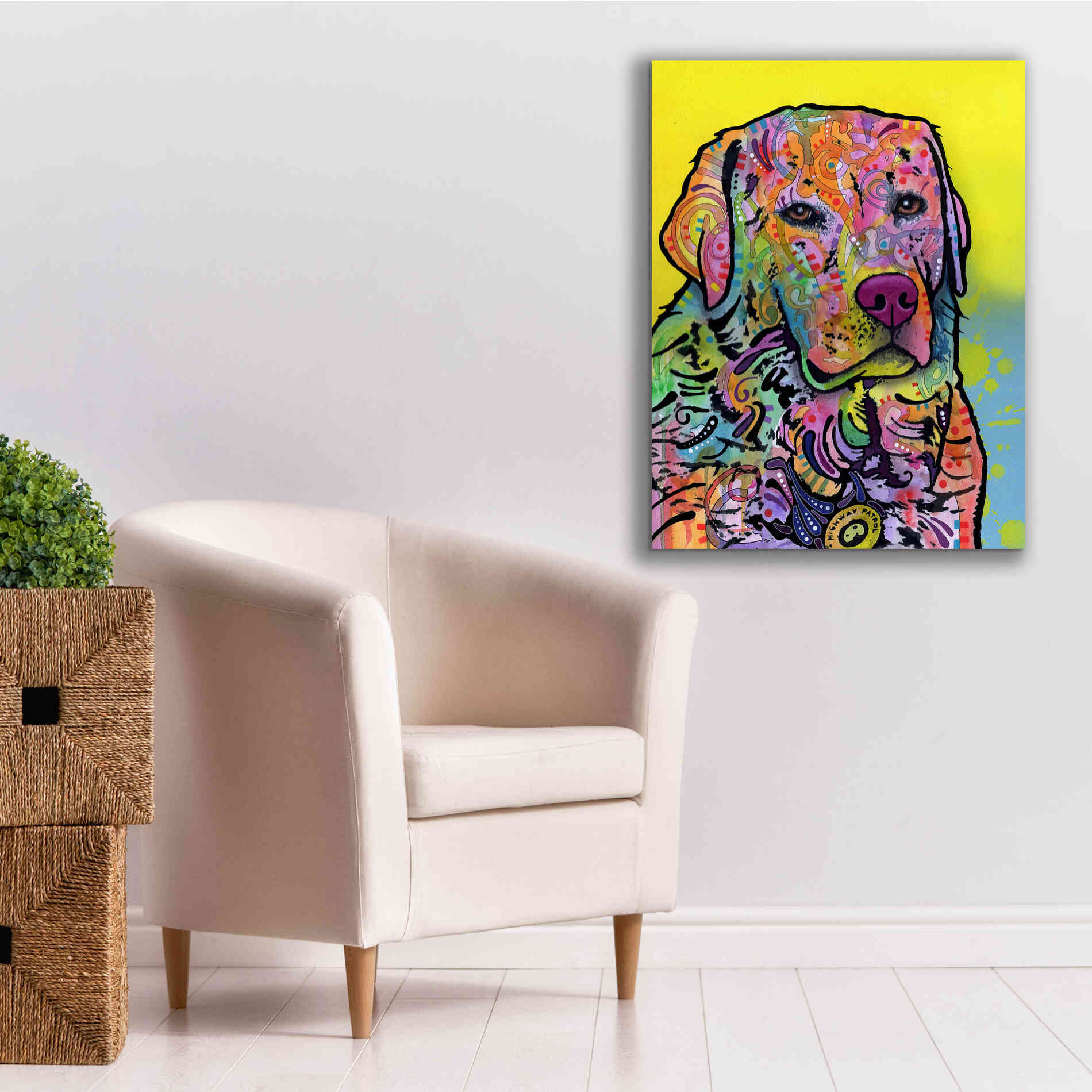 'Goose' by Dean Russo, Giclee Canvas Wall Art,26x34