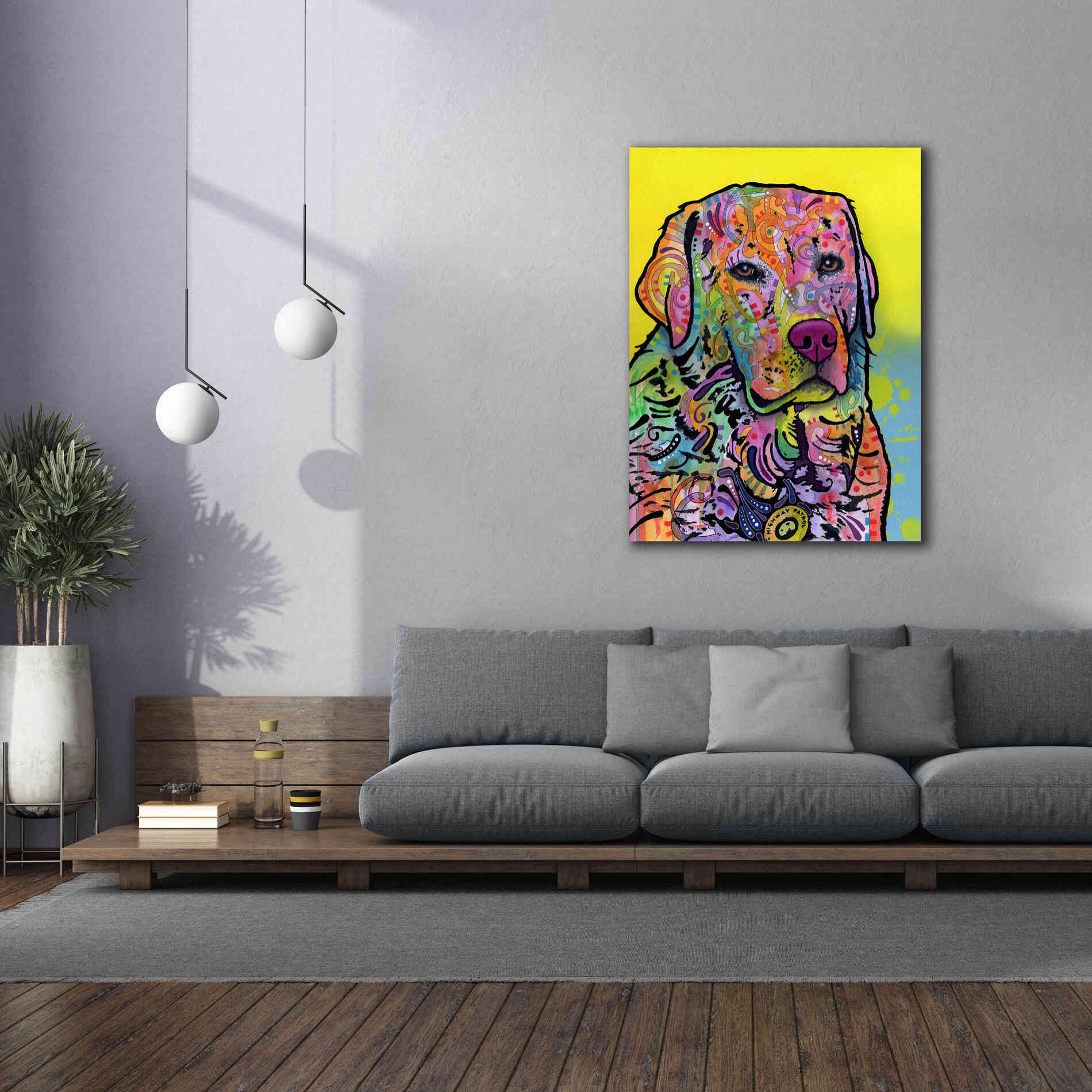 'Goose' by Dean Russo, Giclee Canvas Wall Art,40x54