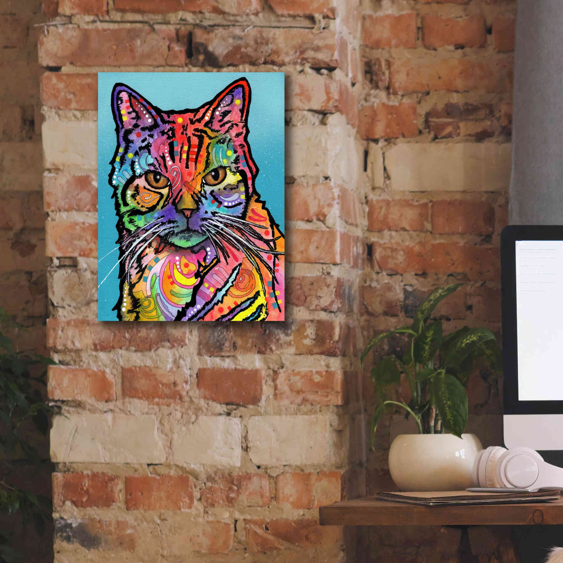 'Jones' by Dean Russo, Giclee Canvas Wall Art,12x16