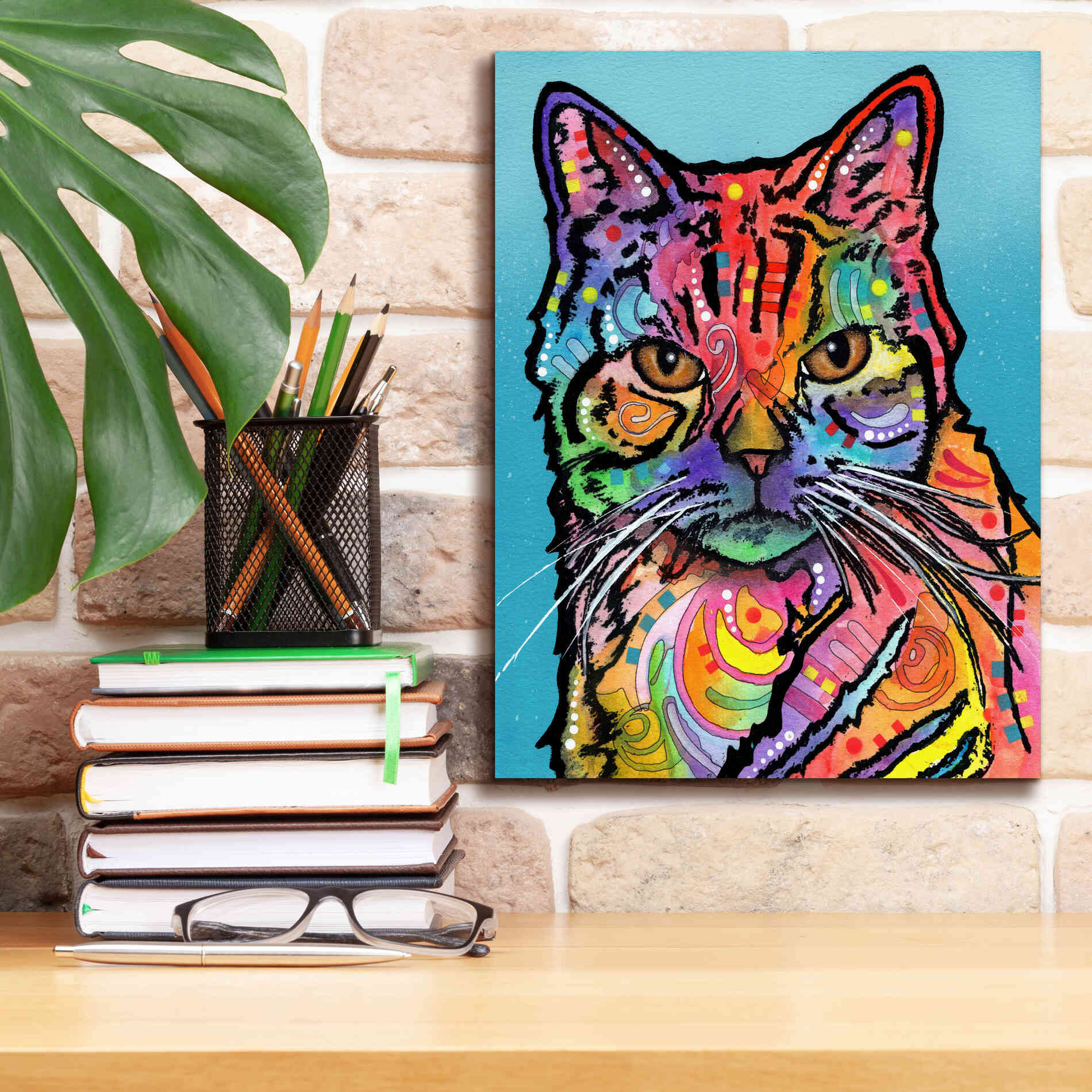 'Jones' by Dean Russo, Giclee Canvas Wall Art,12x16