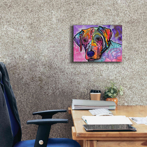 Image of 'Petunia' by Dean Russo, Giclee Canvas Wall Art,16x12