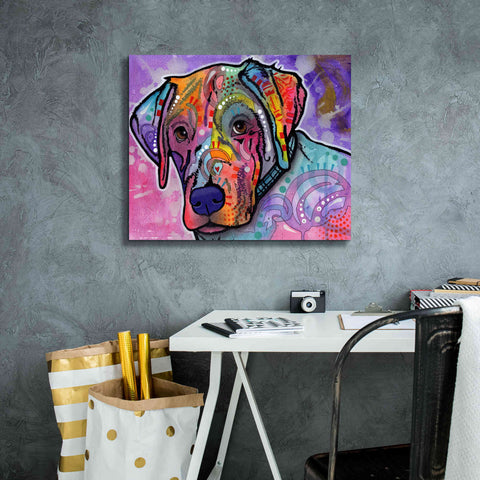 Image of 'Petunia' by Dean Russo, Giclee Canvas Wall Art,24x20