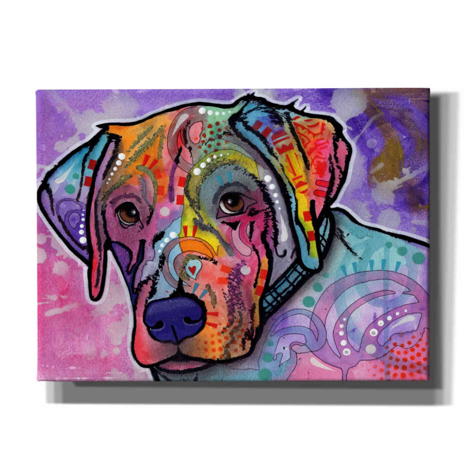 'Petunia' by Dean Russo, Giclee Canvas Wall Art