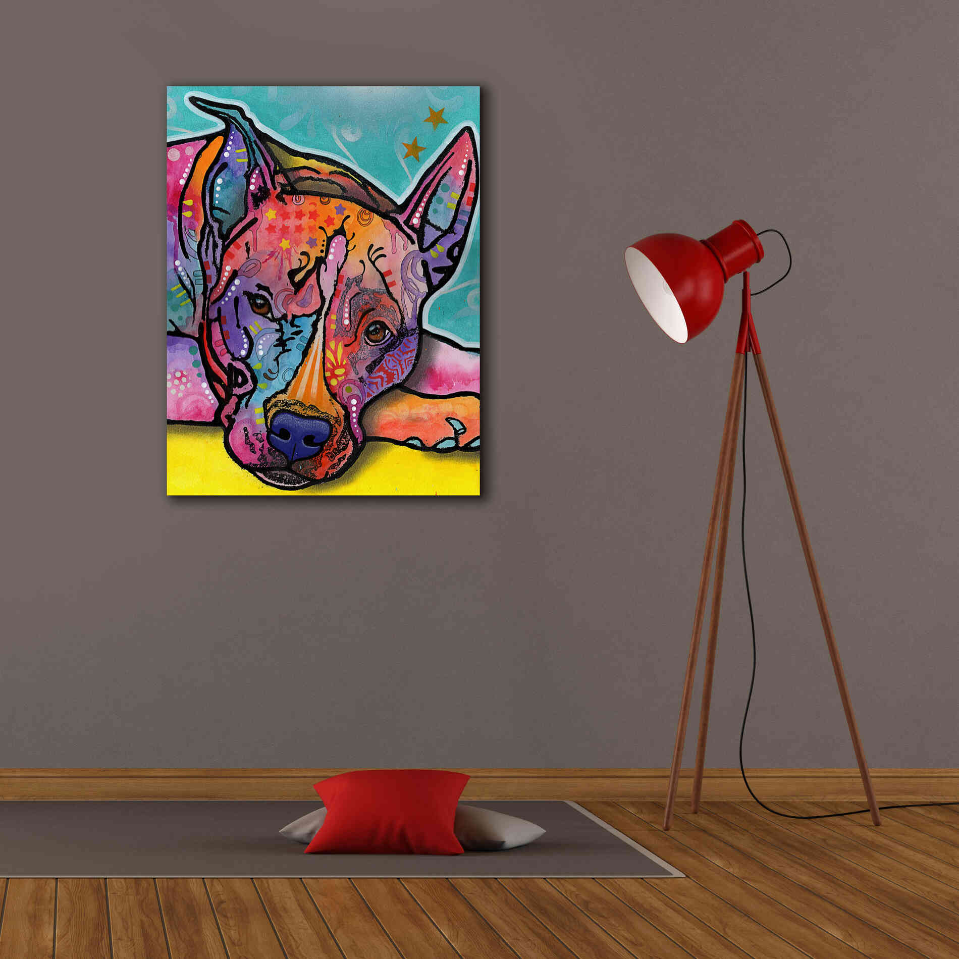 'Yoda' by Dean Russo, Giclee Canvas Wall Art,26x34